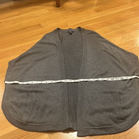 Gap womens gray oversize short sleeve cardigan sweater size xsmall / small . - Picture 6 of 7
